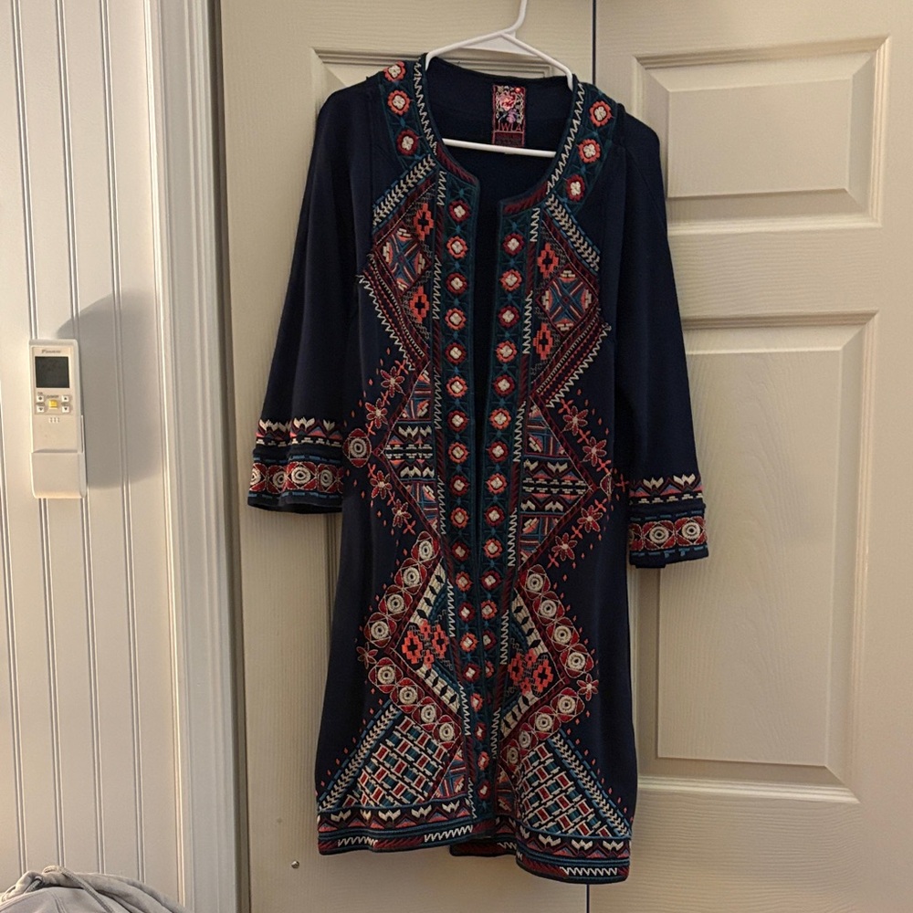 Johnny Was Embroidered Jacket